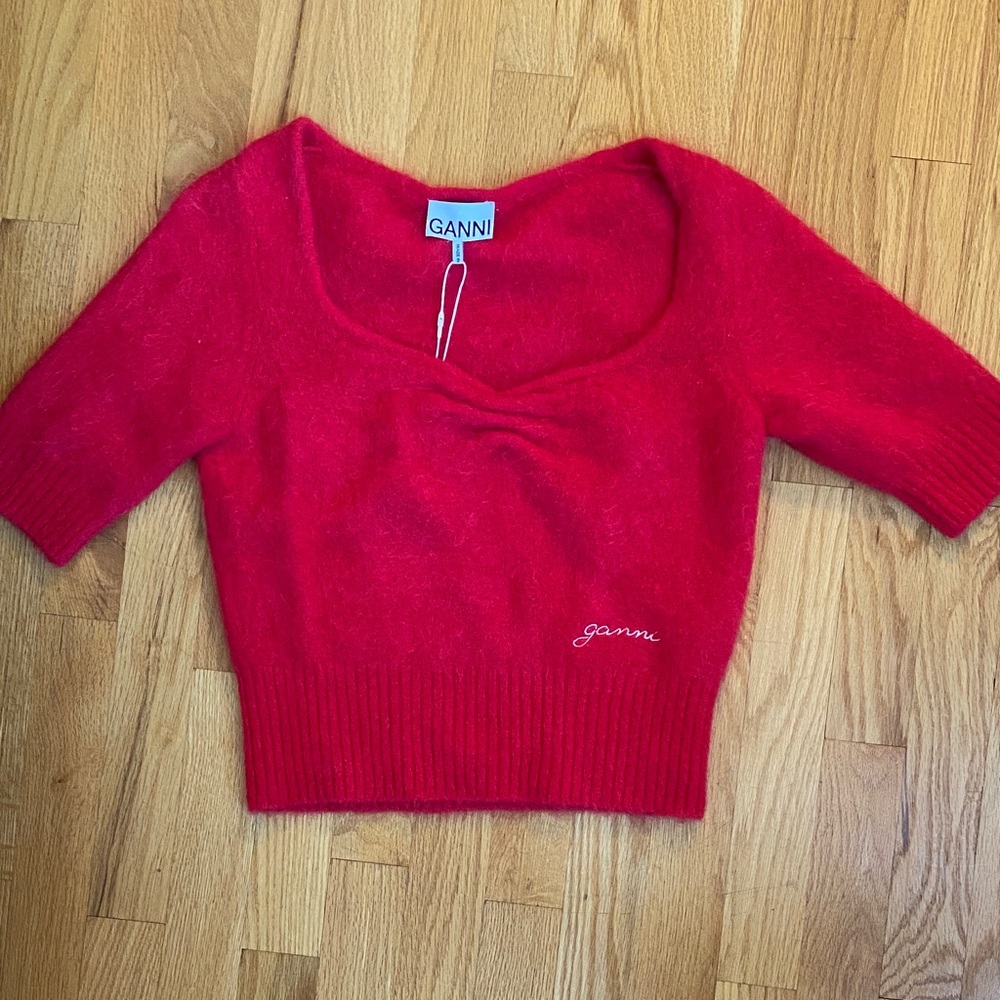 Ganni Alpaca Knit Sweater